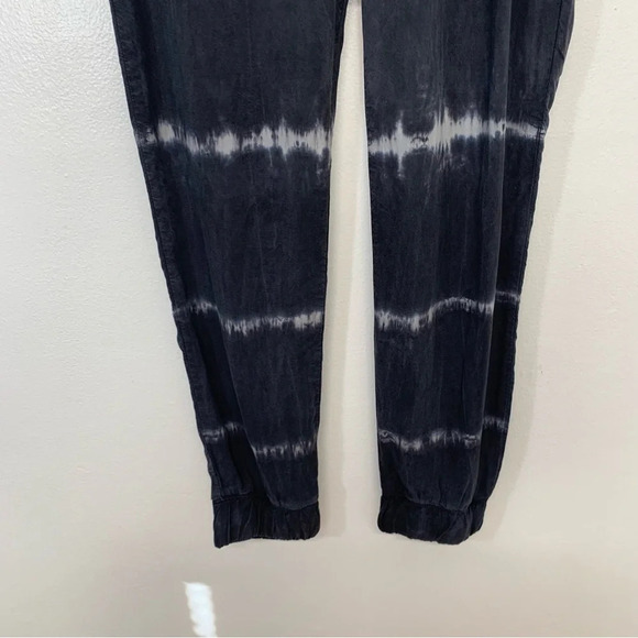 Cloth Stone Anthropolgie Pants Joggers Woman XS Charcoal Chambray Pockets New - Picture 4 of 12